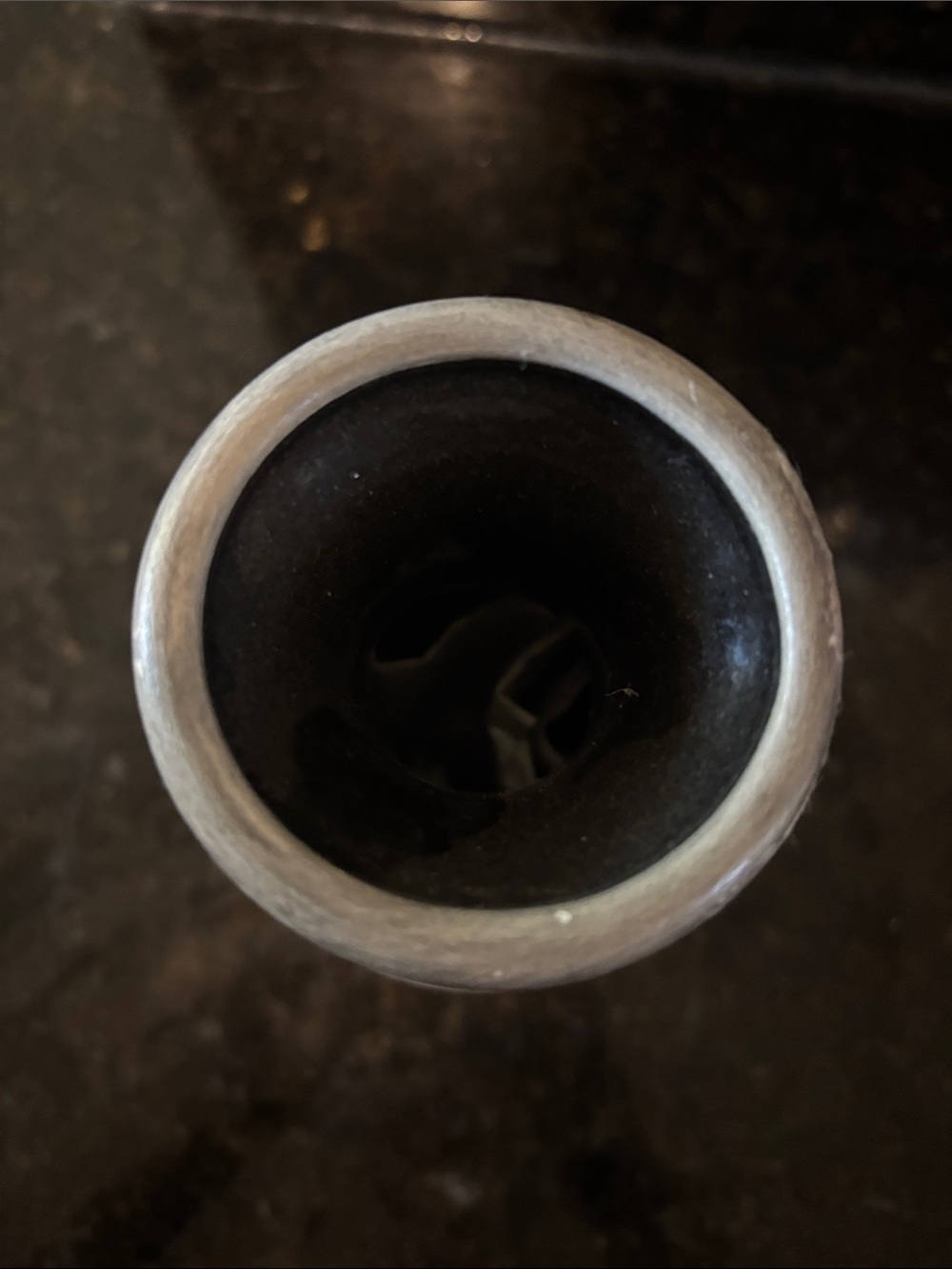 Binishtho NavajoGray Ceramic Decorative Bud Vase - Picture 4 of 7